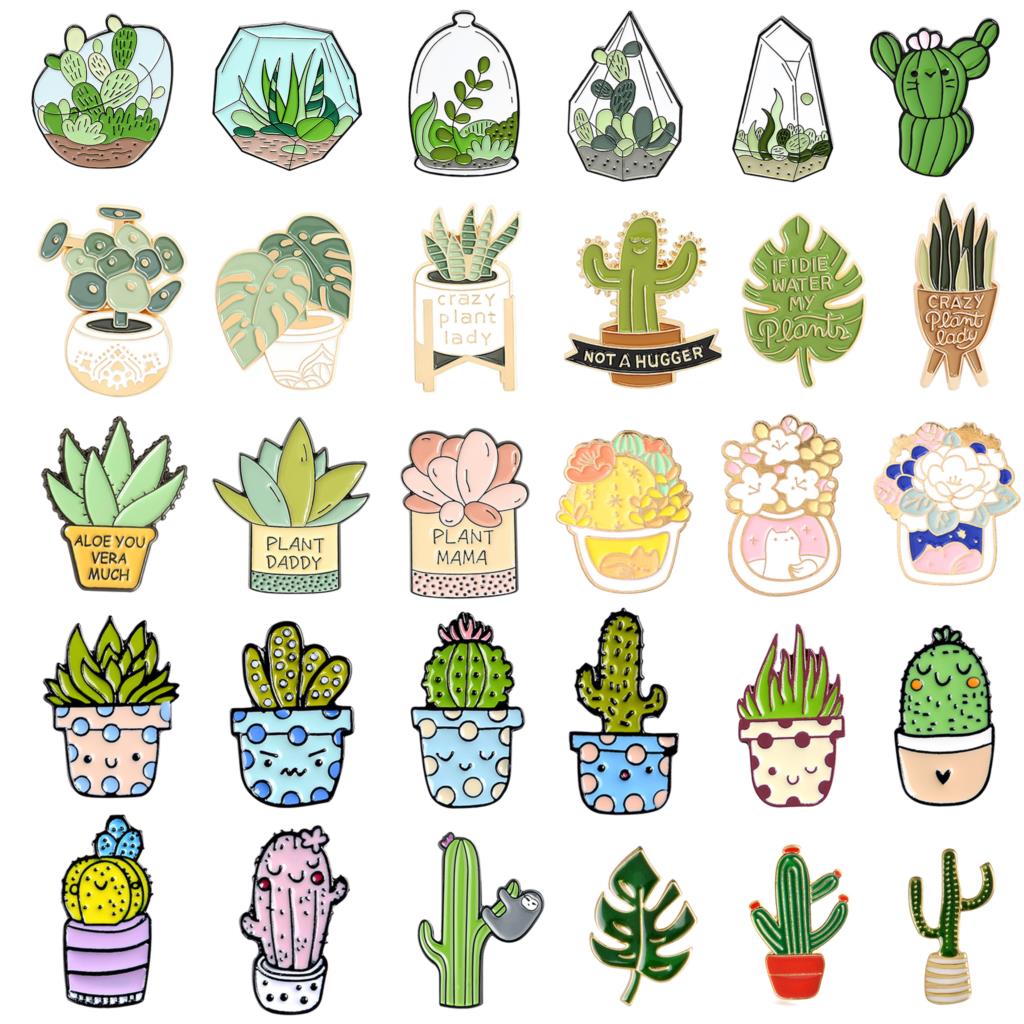 Potted Plant Brooch Monstera A - огляд і ціна Aloe Vera Pot